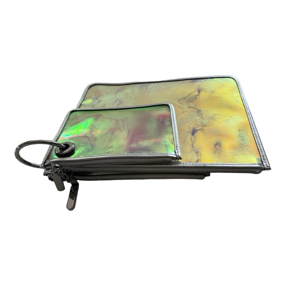 Kate Spade Sam Iridescent Pouch Trio - Picture 3 of 6